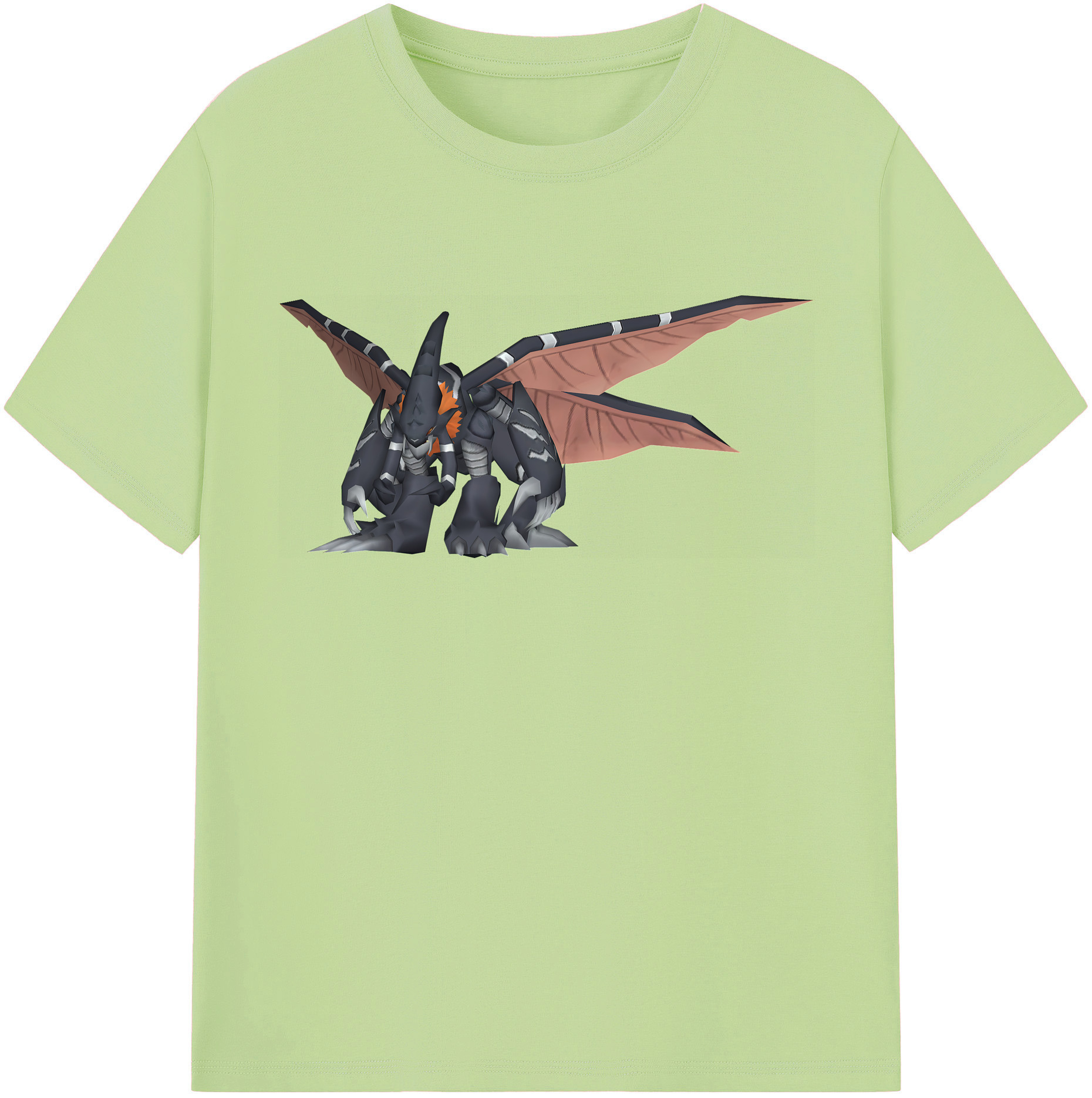 （画像用） Digimon デジタルモンスター/デジモン 綿100％半袖Tシャツ（フロントプリント）